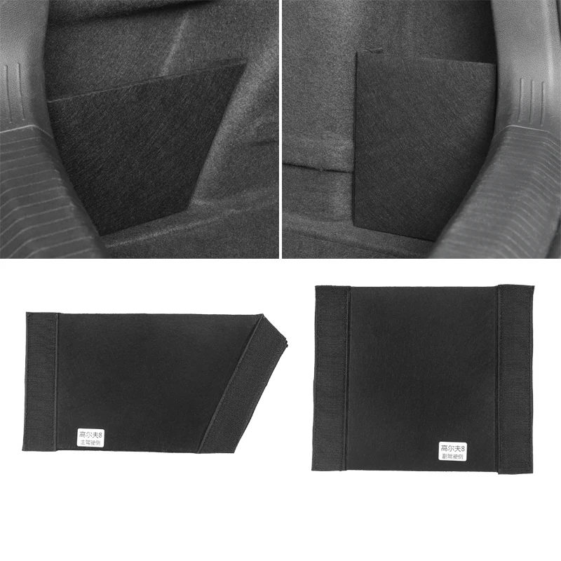 

Ящик для хранения в багажнике автомобиля, перегородка, запасные части, аксессуары для интерьера для Volkswagen Golf 8 MK8 GTI Rline