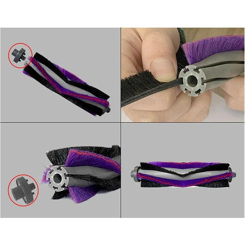 Основная роликовая щетка для робота-пылесоса Obode A8 Nero A8+ детали основной щетки