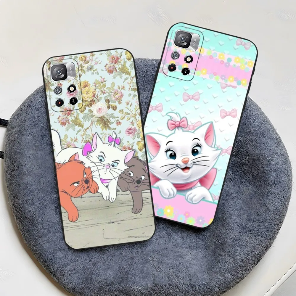 Чехол для телефона с изображением аристокотов Xiaomi Redmi Note 13 12 11 9 Ultra 10 Lite POCO F4 F5 X5 Pro