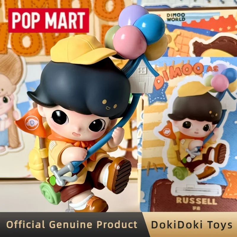 Коллекционная фигурка POPMART Dimoo World Pixar Series: милый аниме-персонаж в слепой коробке, украшение для рабочего стола, игрушка-подарок для взрослых коллекционеров (art.: 3920dc1303be7) - 3920dc1303be7