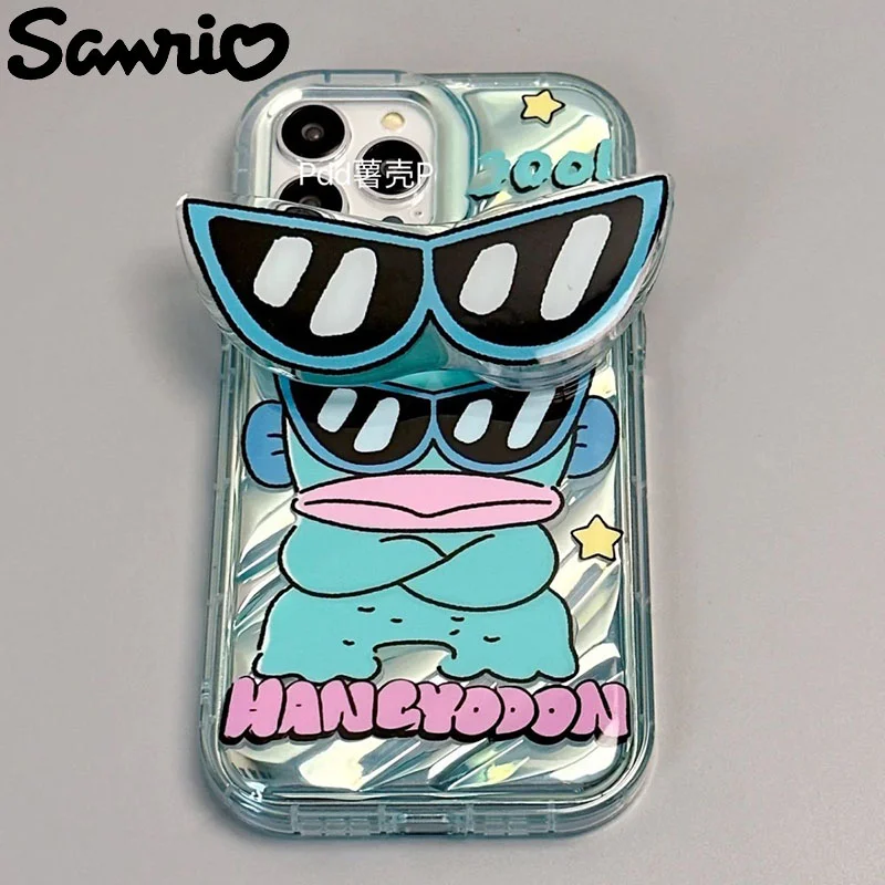 

Sanrio Hangyodon Phone Case for IPhone 11 12 13 14 Pro Max XR Xs X Cartoon New Ins All-Inclusive Anti-fall Shockproof Back Cover