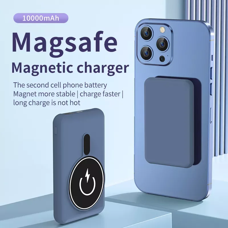 

2023New 10000mAh Magnetic Power Bank 22.5W Fast Charging Magsafing External Battery LED Display Portable Powerbank For Iphone 12