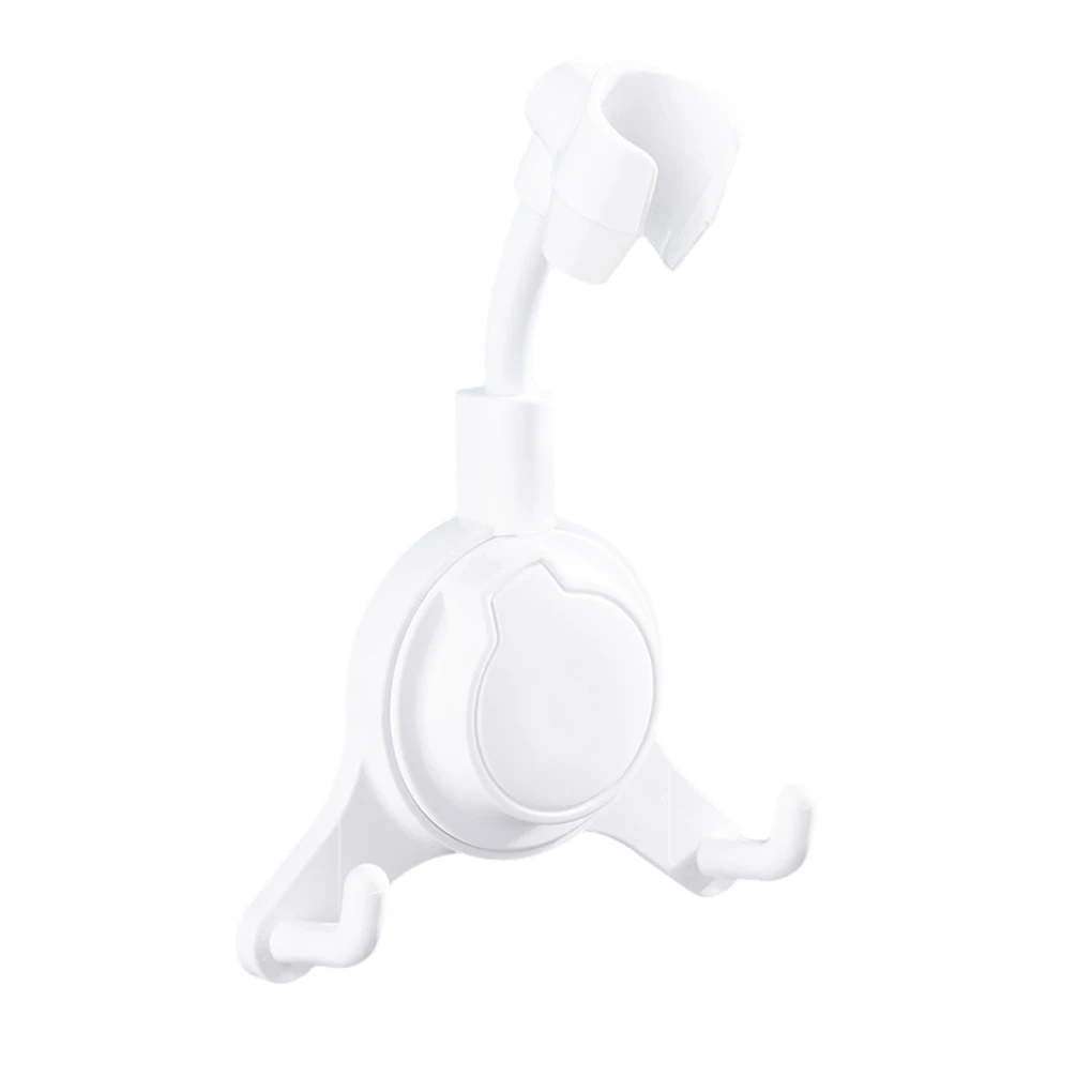 

2021 New Portable 1PC Showerhead Holder Plastic Suction Cup Shower Head Bracket 360° Adjustable Bathroom Mount