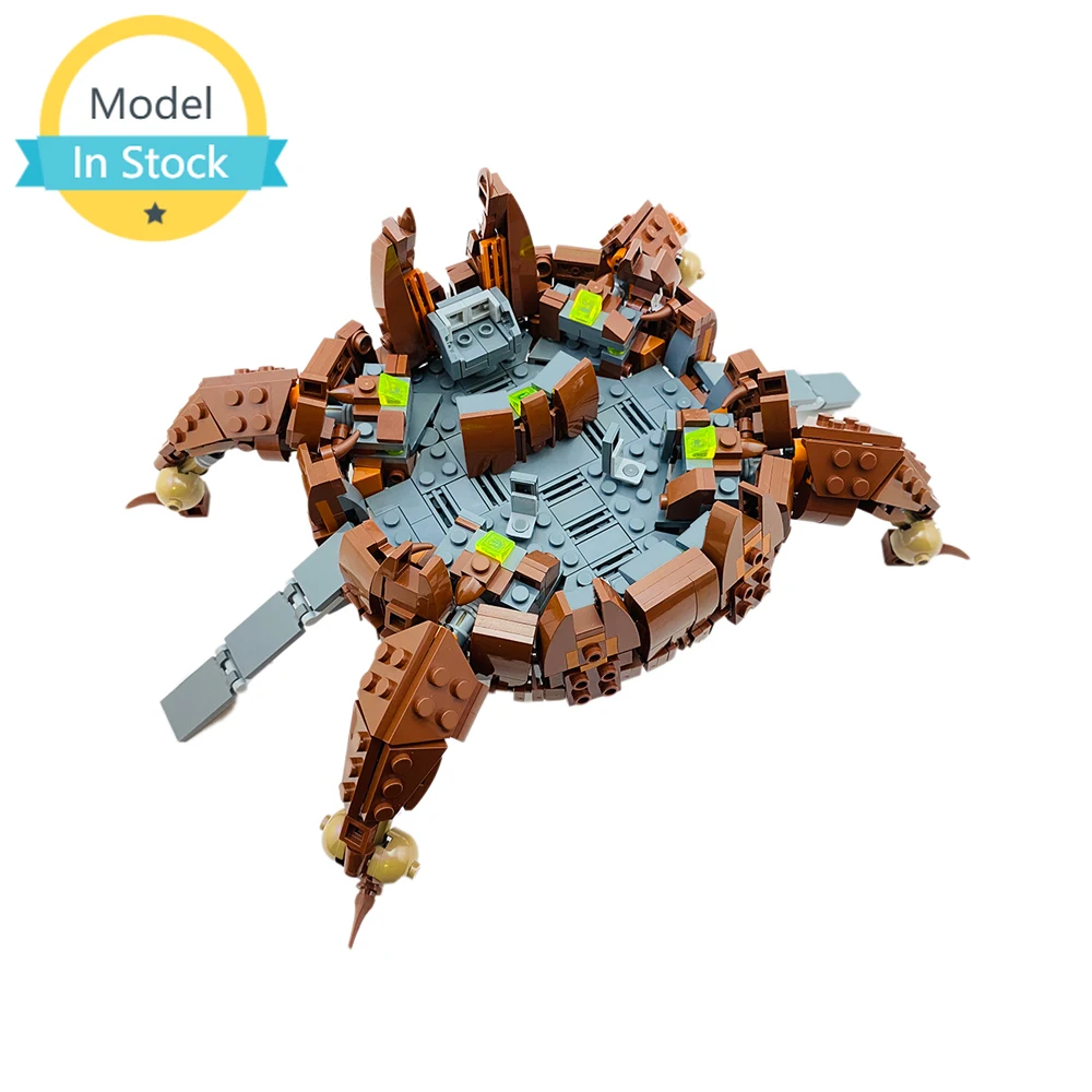 

MOC Movie Scene Soldier Base Separatist FCC Mobile Command Center Building Blocks Model Space Wars Assembled Brick Toy Kid Gift