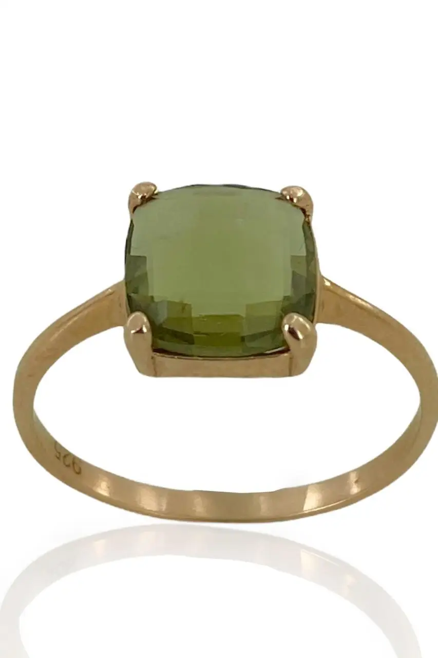

Minik Baget Peridot Sterling 925 Silver Ring