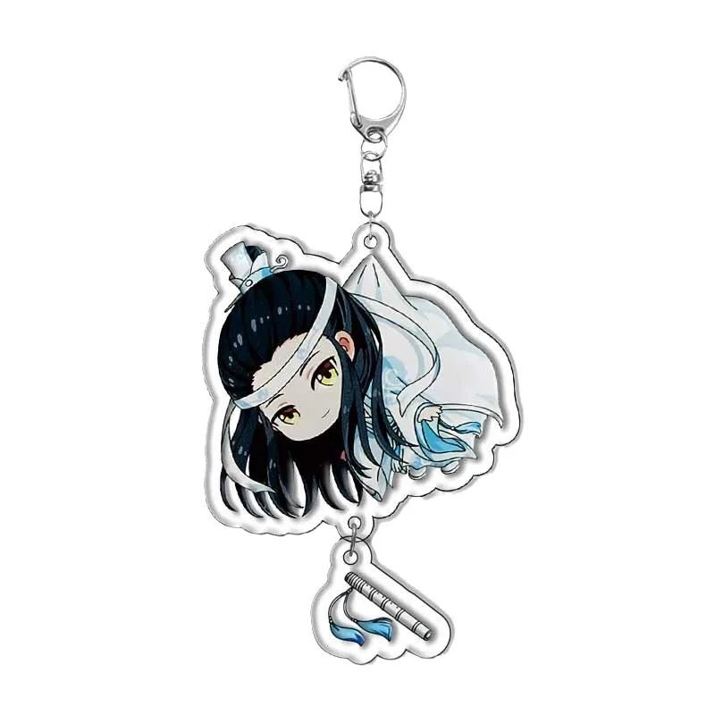 Кольцо с подвеской в виде ключей для косплея TGCF Mo Dao Zu Shi Arcylic