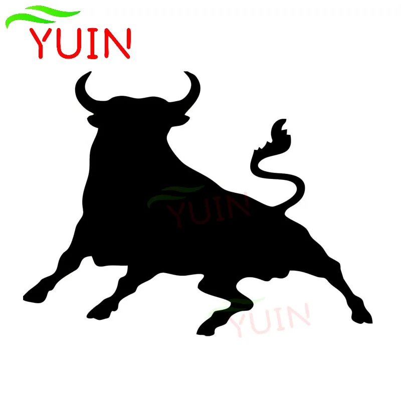 

Spanish Bull Cool Car Sticker Cars Accessories Fashion Windshield Bumper Decoration High Quality Cover Scratch Waterproof Decal