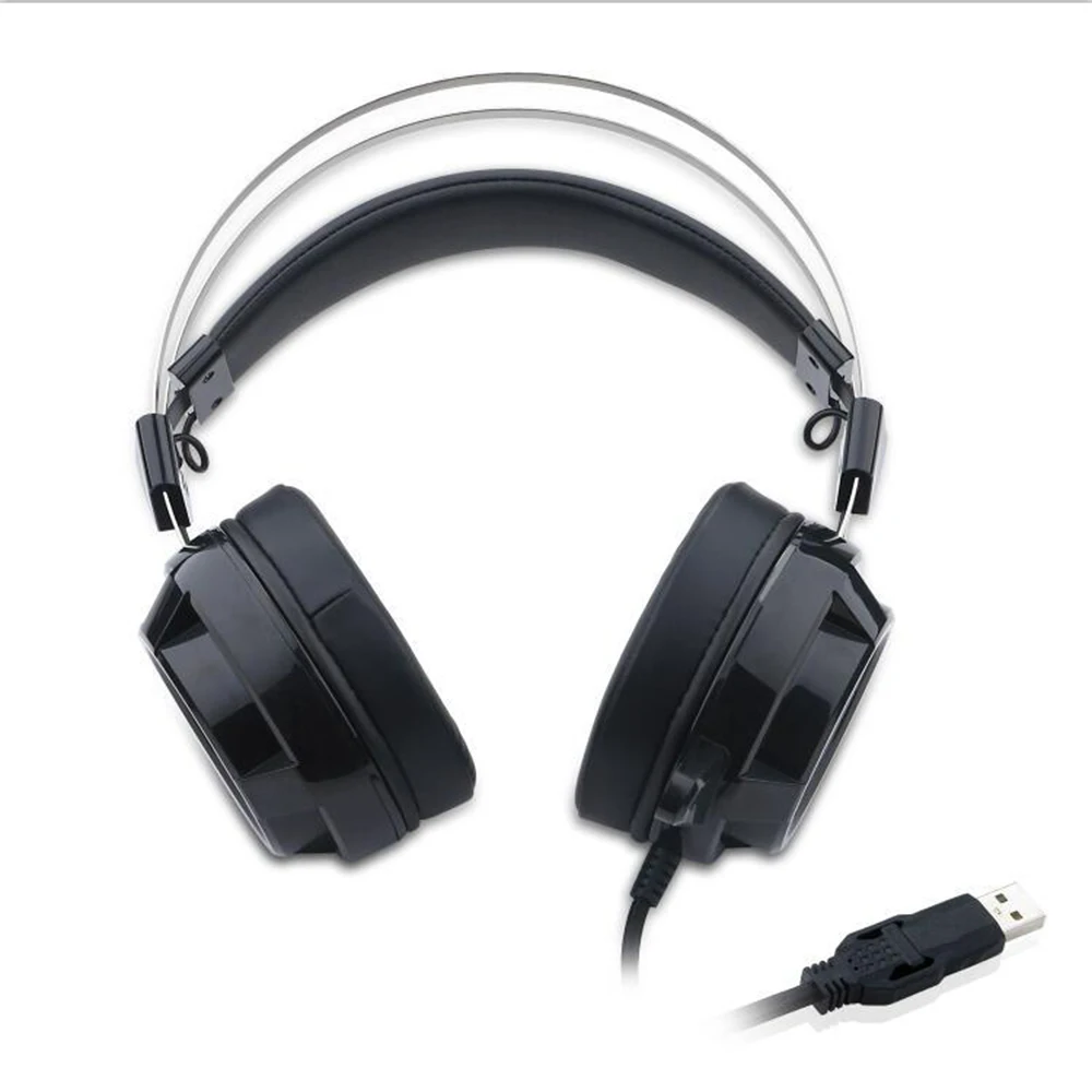 H301 Head Mounted Gaming Headphone USB 2.0 Surround Sound Computer Earphones With Microphone For PC Windows XP PS3 PS4 Mac ETC enlarge