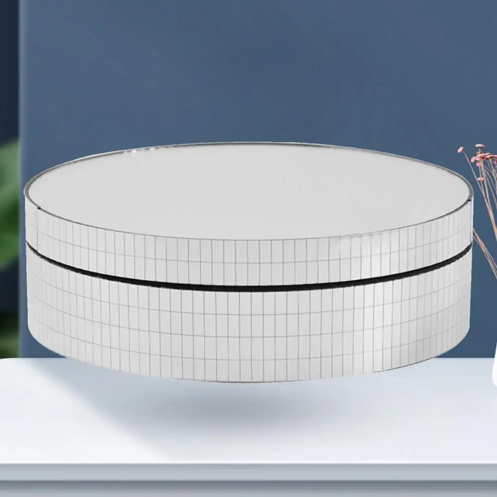 

Large Bearing Capacity 12cm 12cm Mirror Electric Turntable for Jewelry