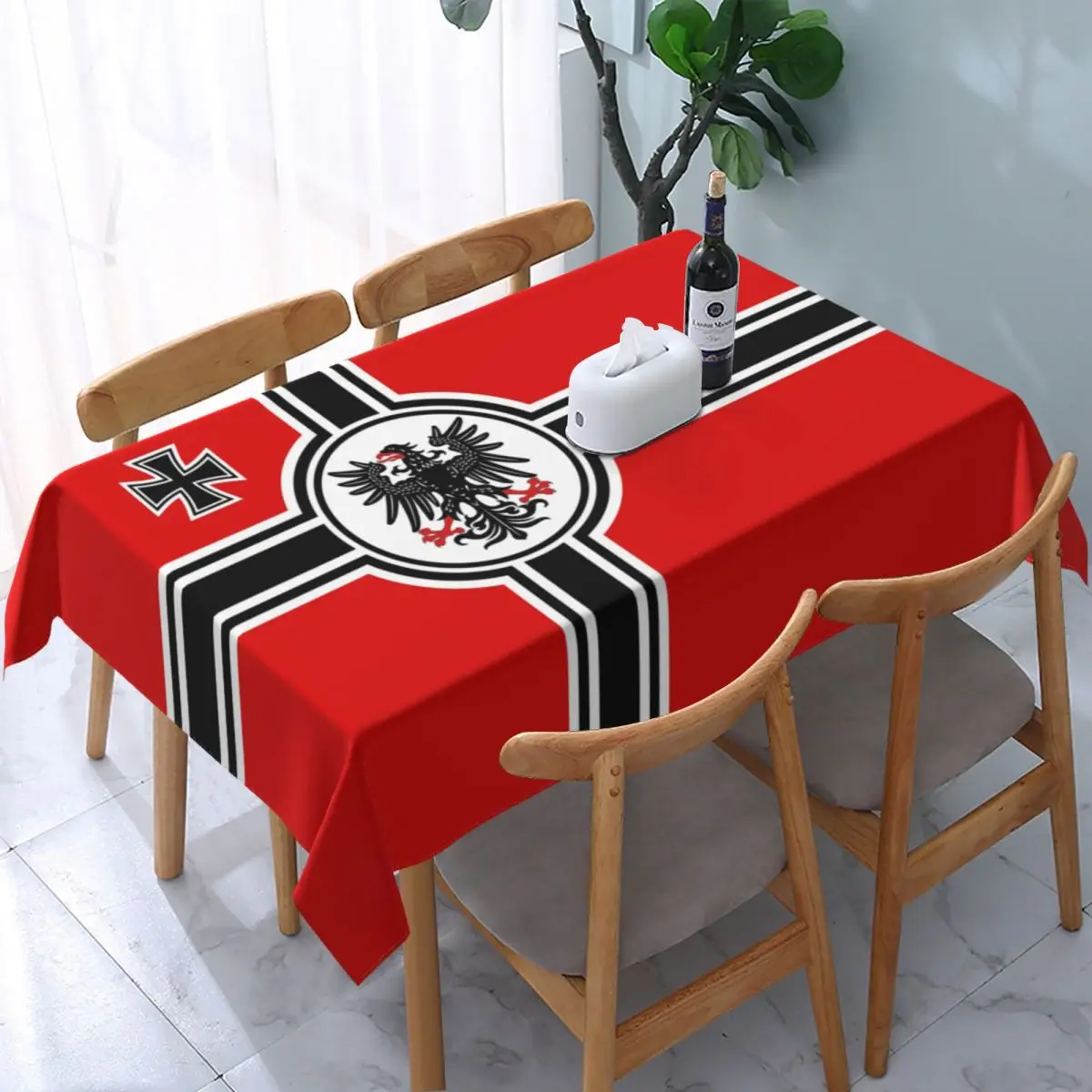 Прямоугольная Водонепроницаемая накидка на стол Империя флага немецкого производства DK Reich, накидка на стол немецкого образца гордости, скатерть на стол для пикника