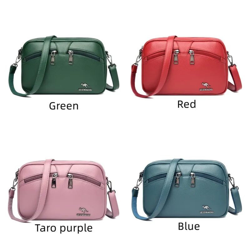 PU Leather Women Crossbody Bag Handbag Shoulder Bag Brand Designer Luxury PU Leather Tote Shopper Messenger Bag