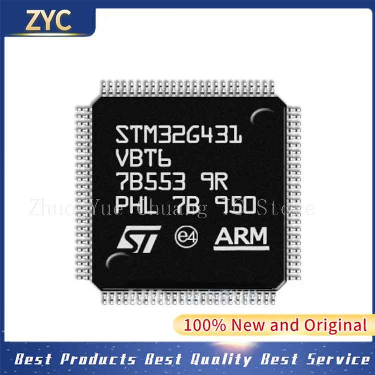

1-100 шт. 100% Новый оригинальный STM32G431VBT6 STM 32G431VBT6 STM32 G431VBT6 STM32G 431VBT6 STM32G431 VBT6 ST QFP-100 ARM E4