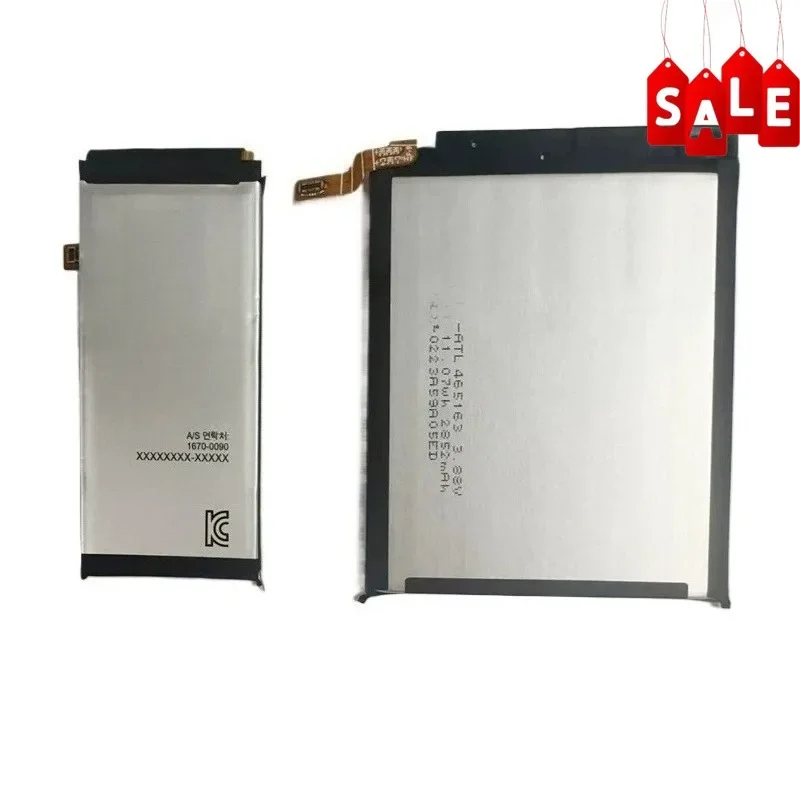 Фото [QR30] [QR10] для Motorola Razr 50 Ultra Blade XT2451 Аккумулятор для мобильного телефона 3.88В 2950мАч/3.88В 1050мАч №3