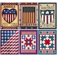 diy 5d diamond painting american flag art picture full round diamond embroidery mosaic cross stitch home decor wall sticker gift