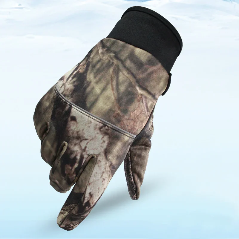 

Camouflage Mountaineering Gloves Hunting Gloves Anti-Slip Outdoor Hiking Camping Cycling Half Finger Sport Gloves Camo