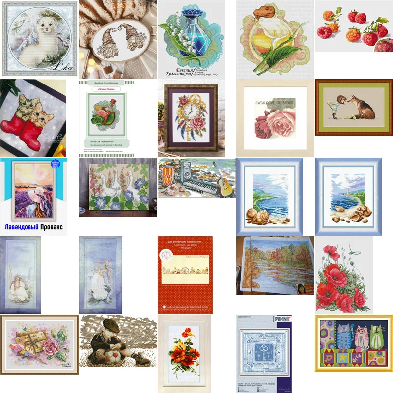 

PDF по электронной почте продажа 3-49 Набор для вышивки крестиком электронная вышивка крестиком