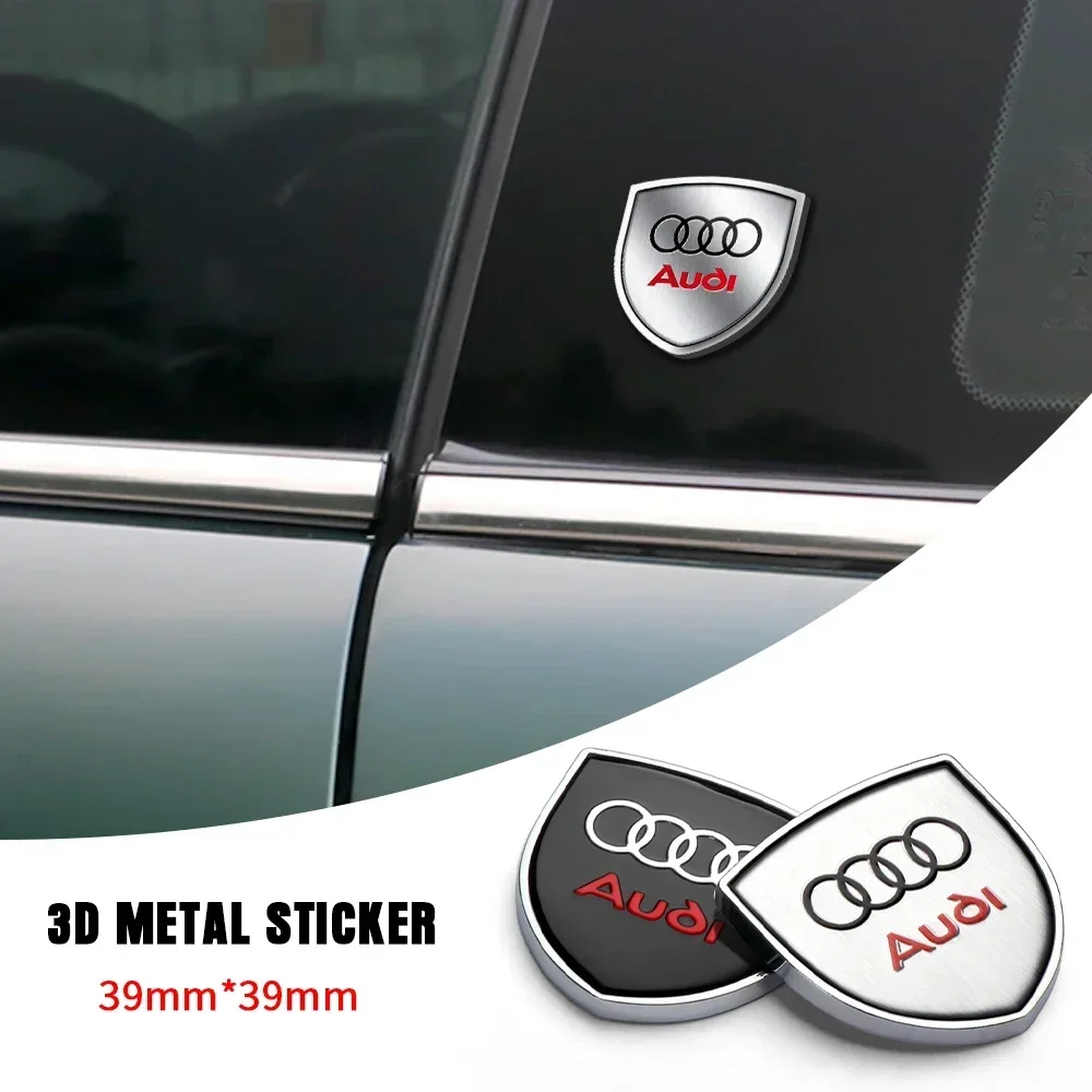 2025 для Audi металлические стеклоочистители автомобиля 3D наклейки эмблема