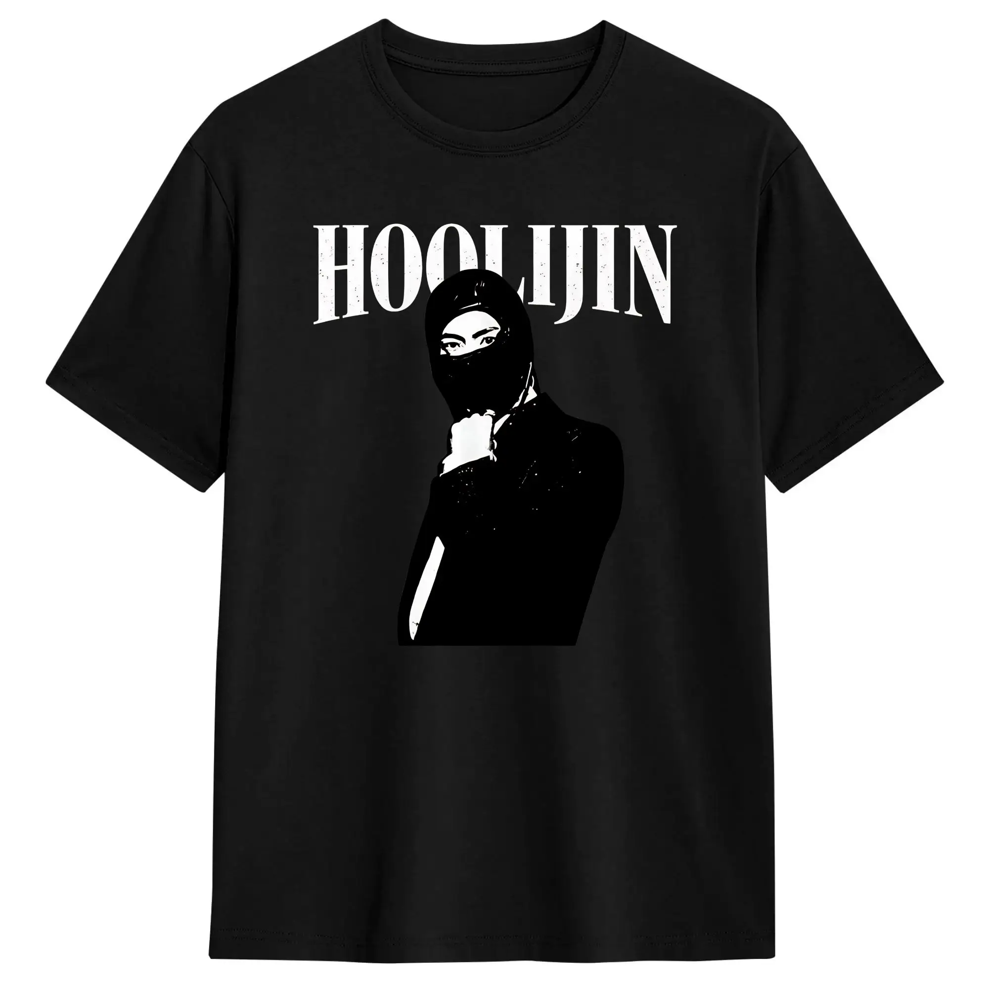 Фото Повседневная футболка HOOLIJIN Hooligan Hipster, летняя, 100% хлопок, для мужчин, с забавным дизайном Y2K, с коротким рукавом №2