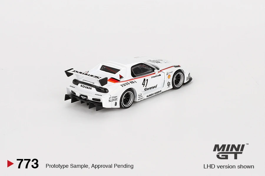 Модель автомобиля под давлением MAZDA RX7 модель 1:64 773