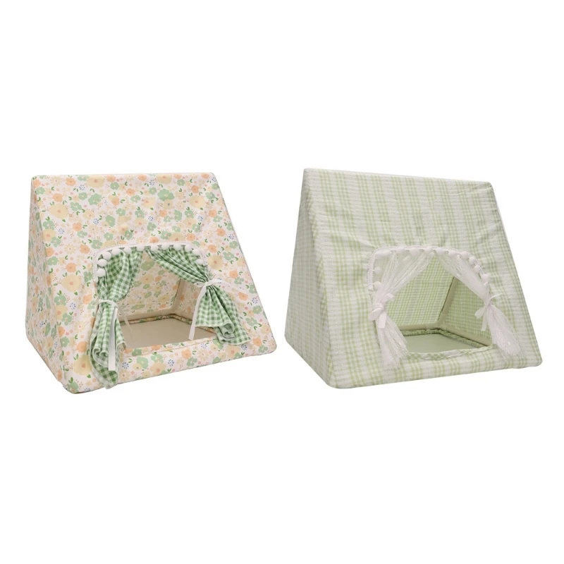 Укрытие для морских свинок палатка-домик с занавеской укрытие маленьких