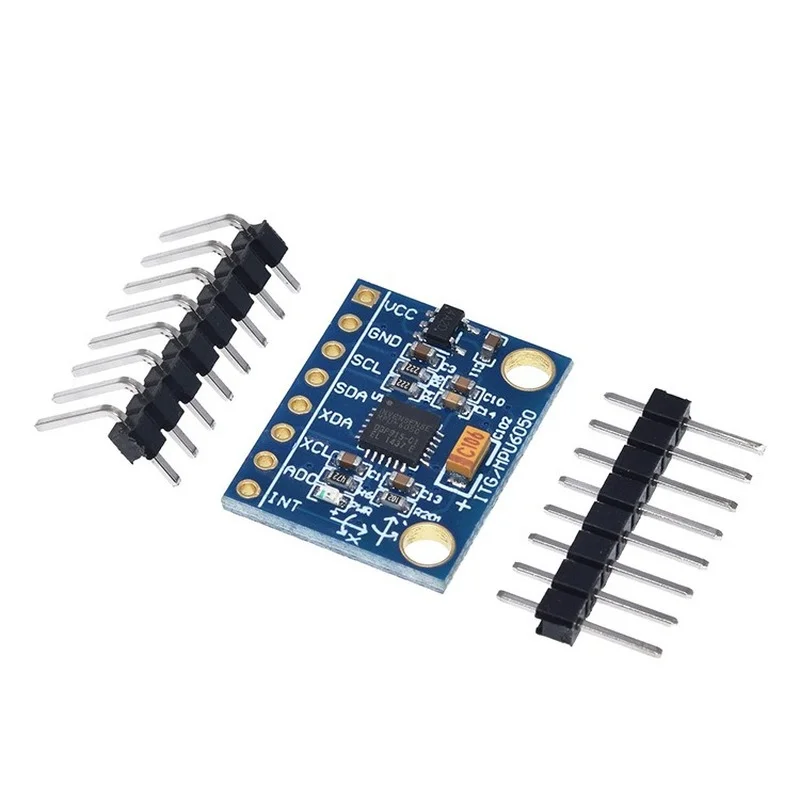 

1Set IIC I2C GY-521 MPU-6050 MPU6050 3 Axis Analog Gyroscope Sensors + Accelerometer Module for Arduino with Pins 3-5V DC