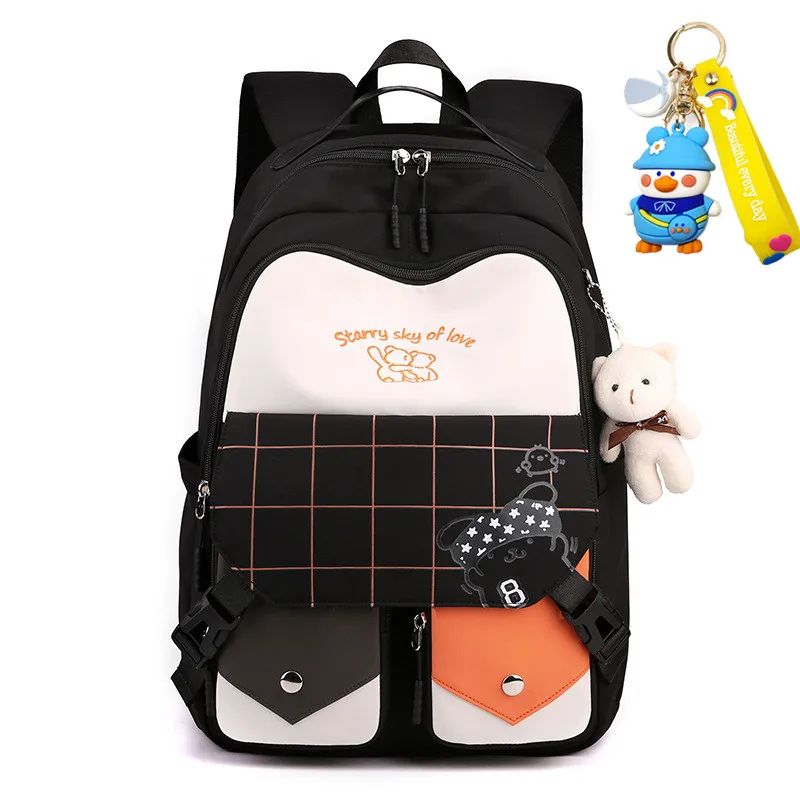 waterproof Orthopedic Backpack Children School Bags for Girls Primary school backpack schoolbag kids book bag Mochila Infantil