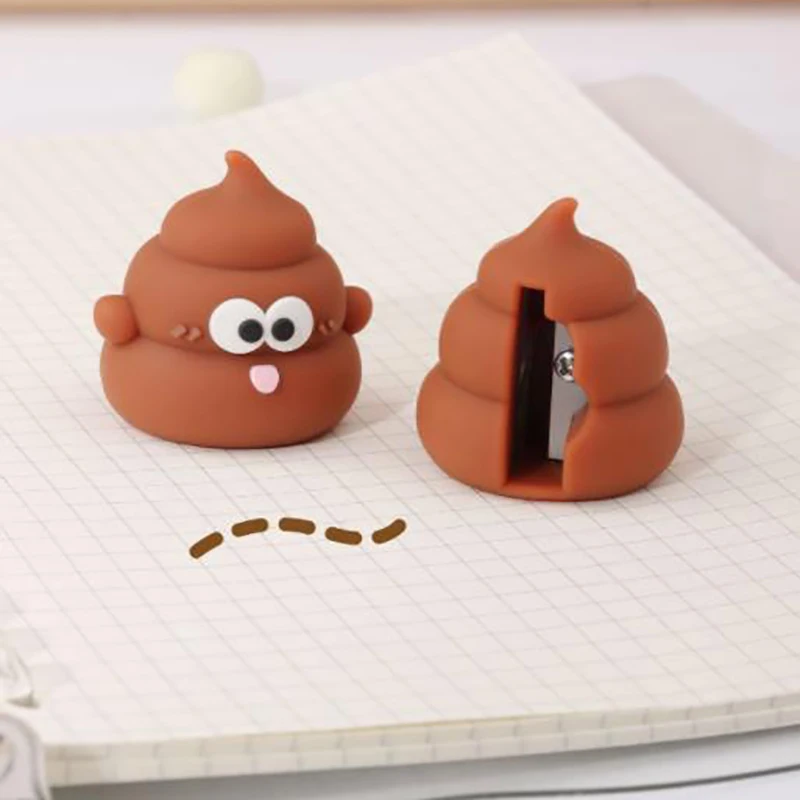 Sharpener Tricky Funny Poop Cake Pencil Planer Children's Pencil Accessories