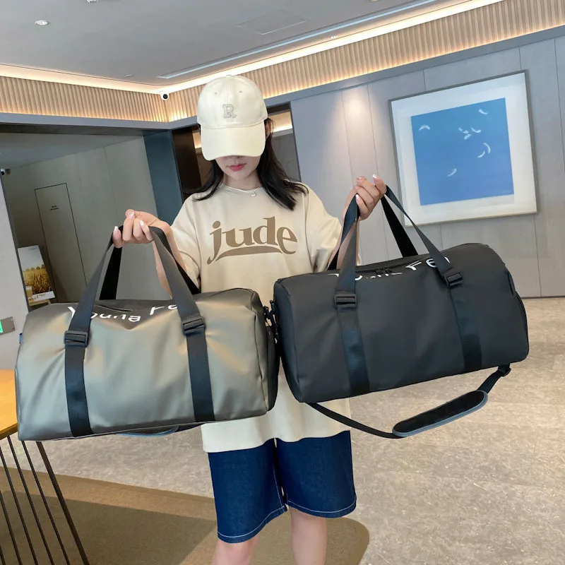 

Travel Handbag Backpack Large Capacity Duffle Luggage Shoes Storage Bag Waterproof Women's Sports Gym Bag Crossbody Shoulder Bag