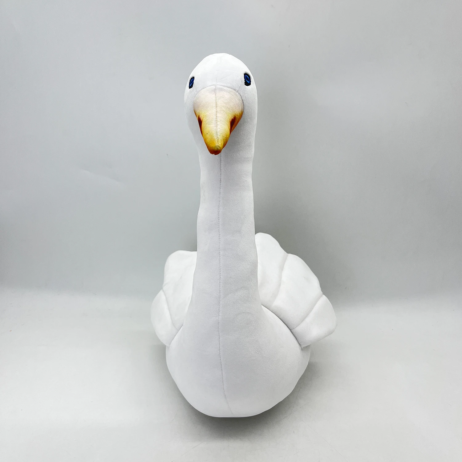 

Симпатичная имитация белого гуся, Высококачественная плюшевая кукла в качестве праздничного подарка на день рождения для детей