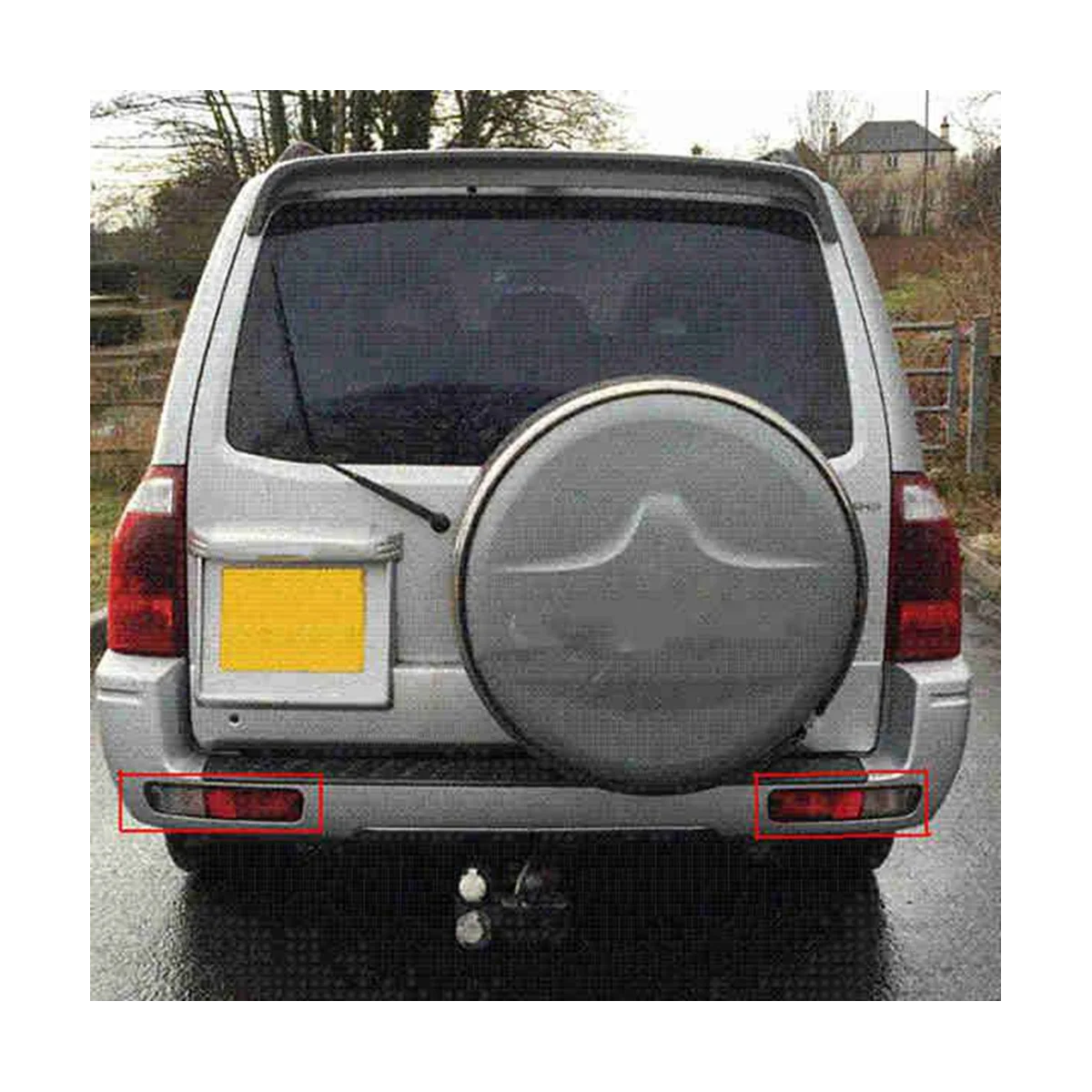 1 пара автомобильные задние фонари для Mitsubishi Pajero Montero V73 V77 02-06