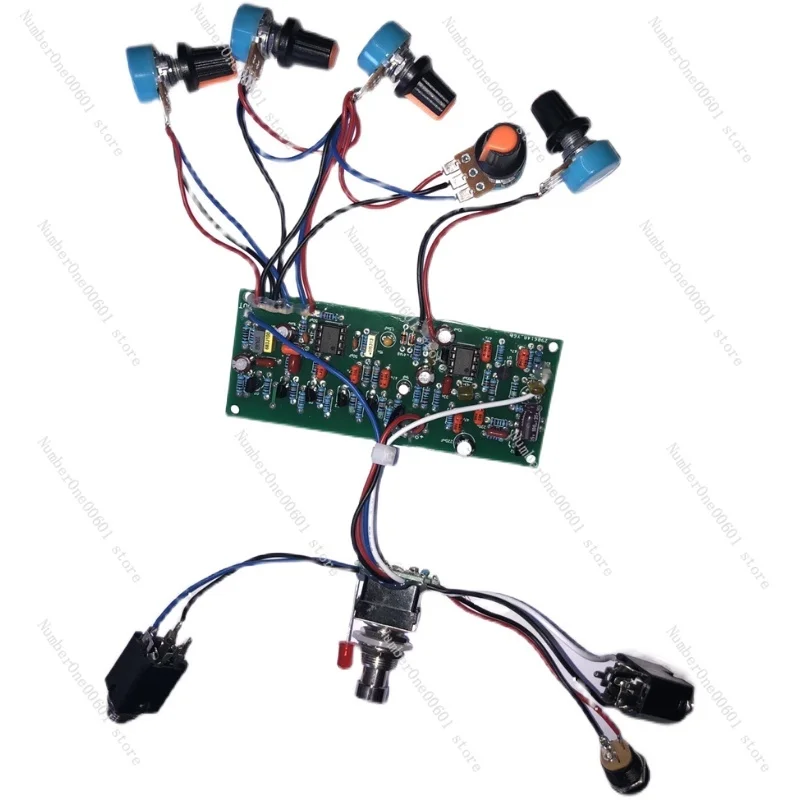 Сделай Сам ручной одноблочный эффектор DOD FX86 Death Metal производственная плата