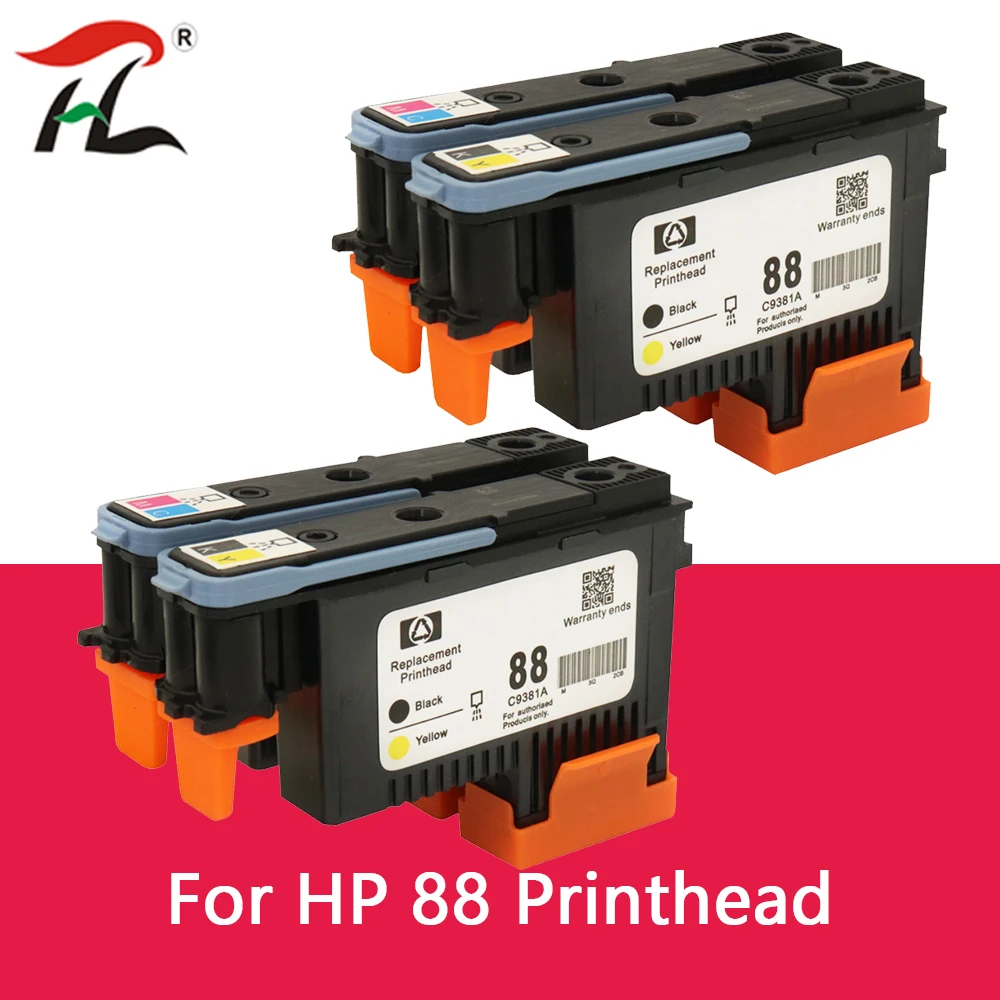 

Compatible For hp88 print head HP 88 printhead C9381A C9382A for HP PRO K550 K8600 K8500 K5300 K5400 L7380 L7580 L7590 printer