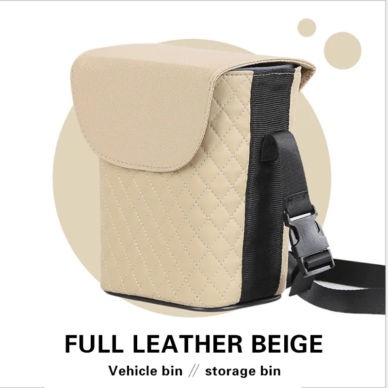 

Подвесная мини-корзина для мусора в машину, органайзер для мусора, контейнер для хранения пыли, контейнер для мусора из АБС-пластика, аксесс...