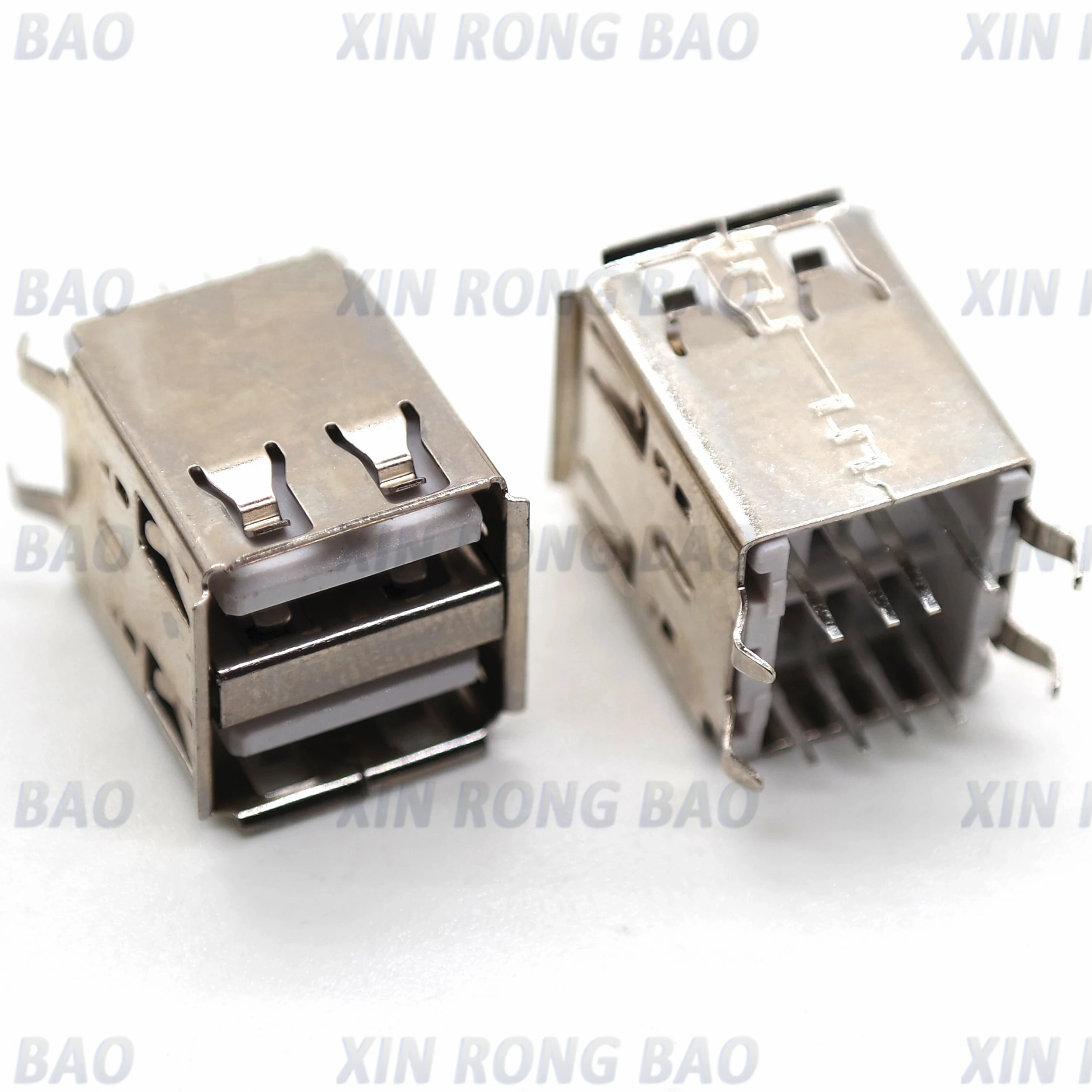 

10 шт. белые изогнутые резиновые контакты USB A-Type