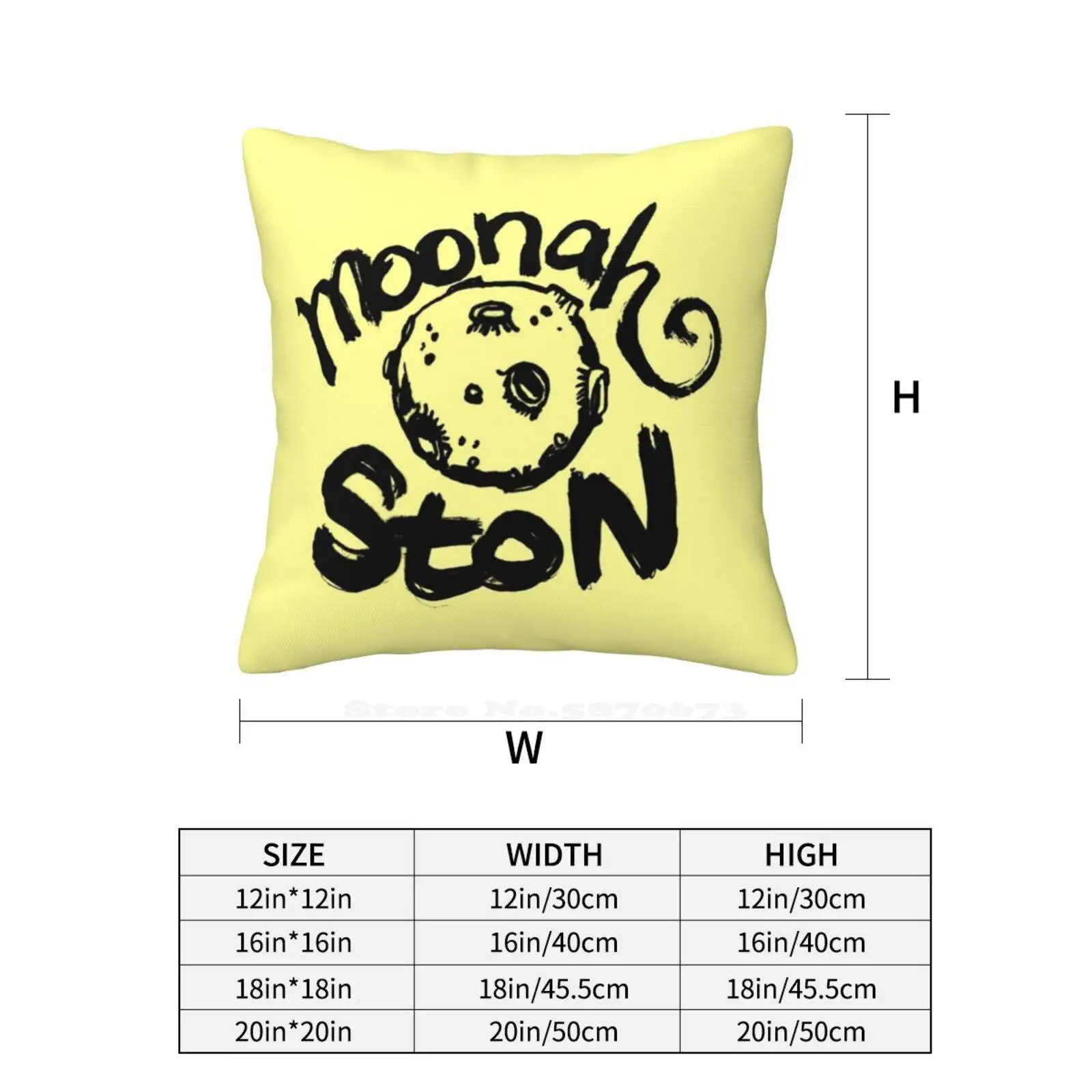 Подушки Moonah Ston украшение для спальни призраки Moonh Robin