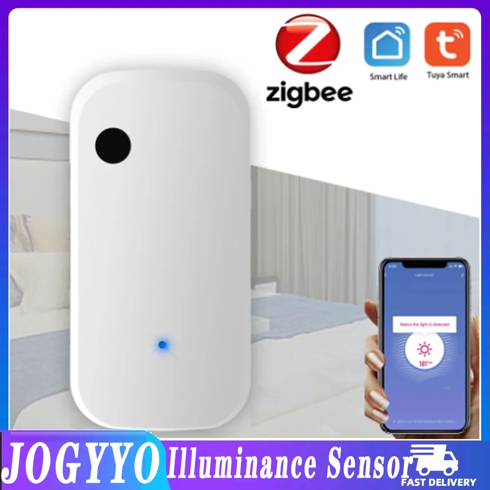 

Tuya ZigBee WiFi Light Sensor Intelligent Home Illumination Sensor Linkage Control Brightness Sensor Illumination Automation NEW