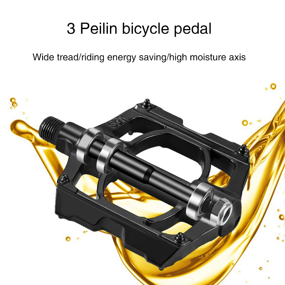 

New Ultralight Bicycle Pedal Bike 4 Bearings Pedals Anti-slip Aluminum Alloy Footboard MTB Road Cycling Pedals Bike Accessories