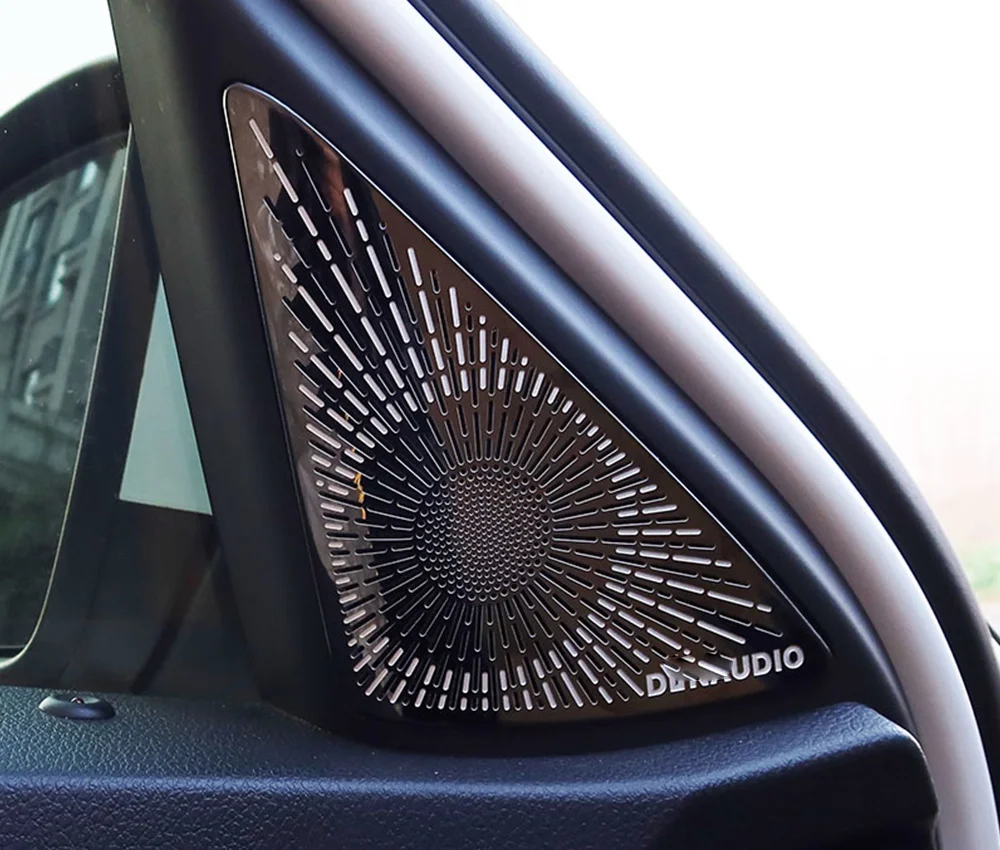 Для Skoda Kodiaq 2017-2020 накладка на внутреннюю дверную ручку динамика наклейка молдинг