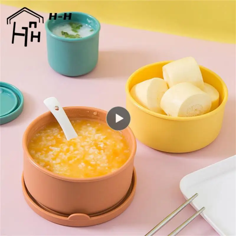 

Microwave Heating Storage Box Convenient Outer Band Storage Bento Box Blue Water Cup Lunch Box Simple And Beautiful Watertight