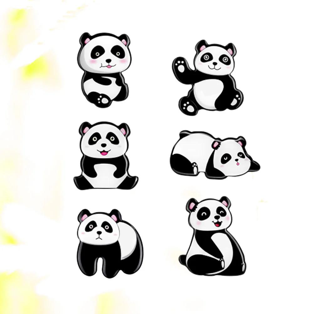

6 Pcs Cute Calendar Magnet Kids Magnets Cute Locks Magnet Fridge Menu Magnet Animal Magnetic Cow Toy Fridge Magnet Sticker