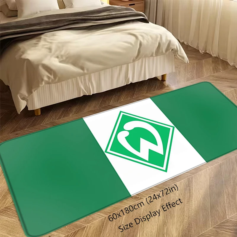 Противоскользящий Коврик С Мотивом Футбольной Команды Фланелевой Напольный В