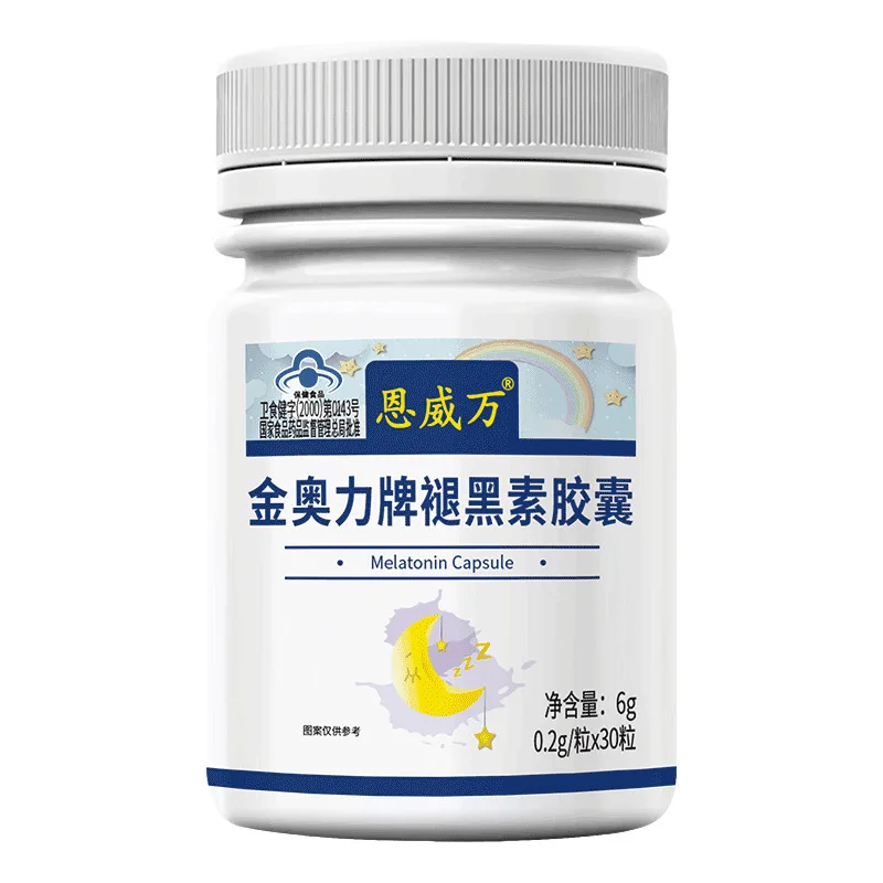 

1 bottle of 30 pills melatonin sleep improving capsule