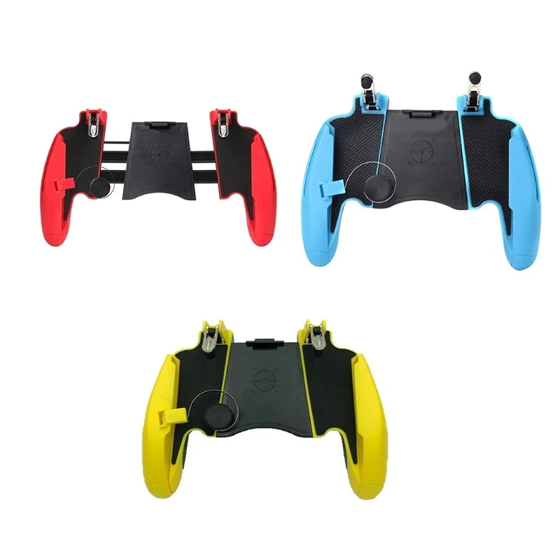 

Game handle suitable for mobile devices, foldable Game handle without delay, and ergonomic pubg operation handle Black Genuine