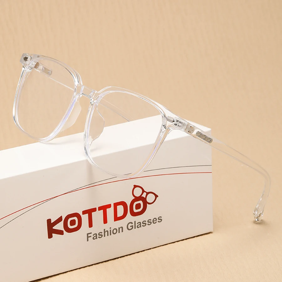 Новая оправа для очков с защитой от синего света модная прозрачная ультралегкие