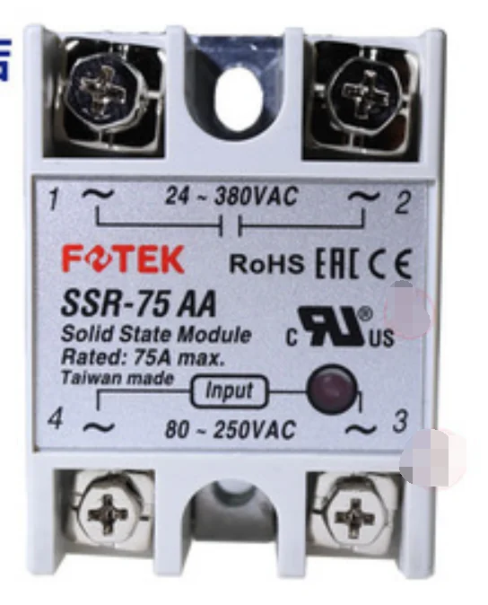 

1PC FOTEK SSR-75AA твердотельное реле Новинка