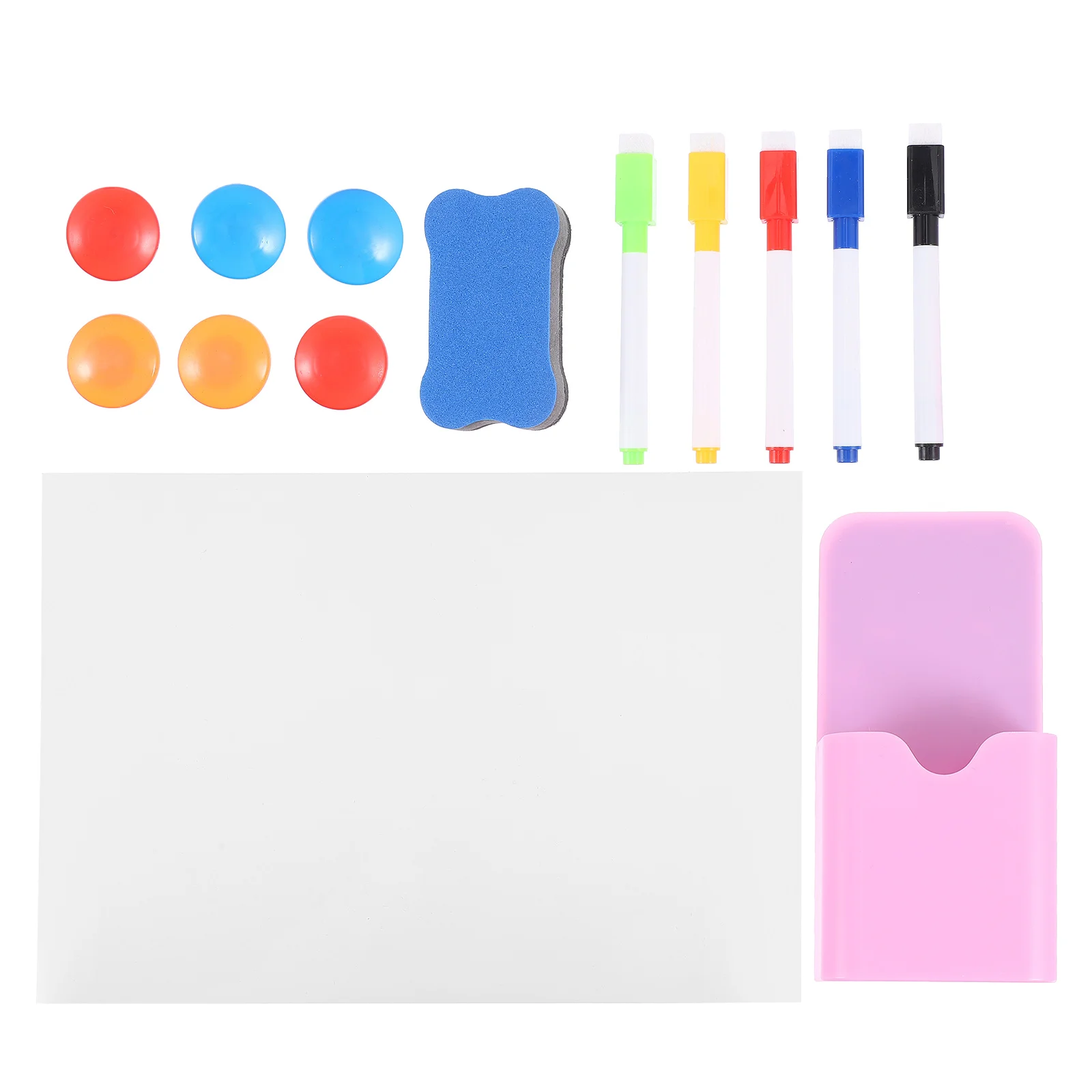 

1 Set Magnetic Dry Erase Whiteboard Magnetic Dry Erase Board Sheet for Fridge Classroom
