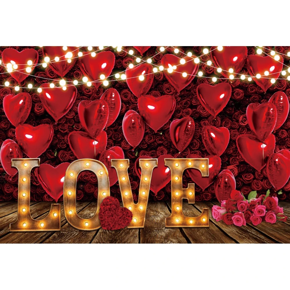 День Святого Валентина Свадьба сценический фон Милая любовь красная роза