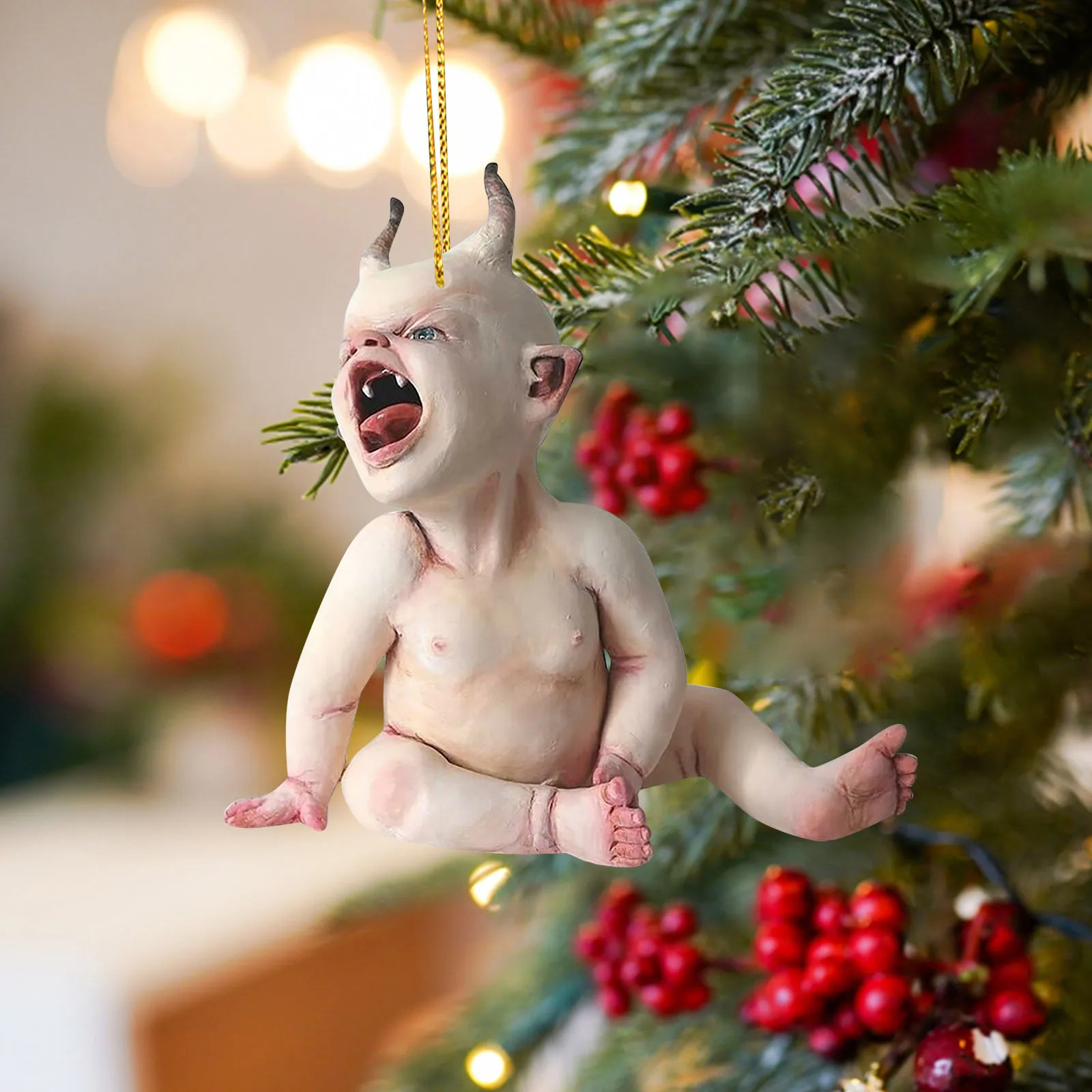 Страшная Кукла Рождественские Украшения На Хэллоуин Милый Декор Для