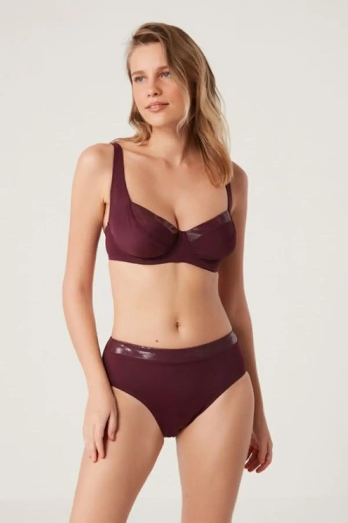 Женское бикини Mopen Straight Color