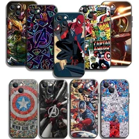 marvel avengers phone cases for iphone 7 8 se2020 7 8 plus 6 6s 6 6s plus x xr xs max funda back cover carcasa